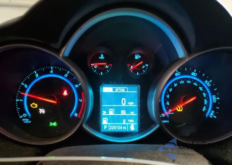 2015 Chevrolet Cruze Lt из США, поврежденный, VIN 1G1PC5SB2F7209797